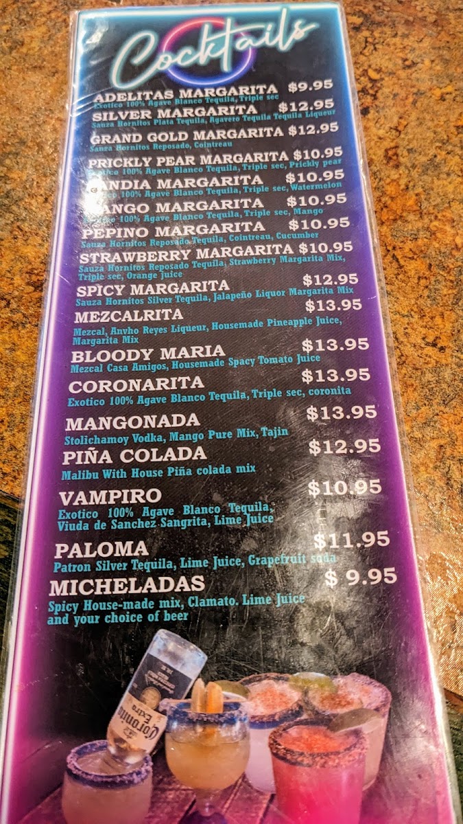 Adelitas Mexican Restaurant Menu - Image 3